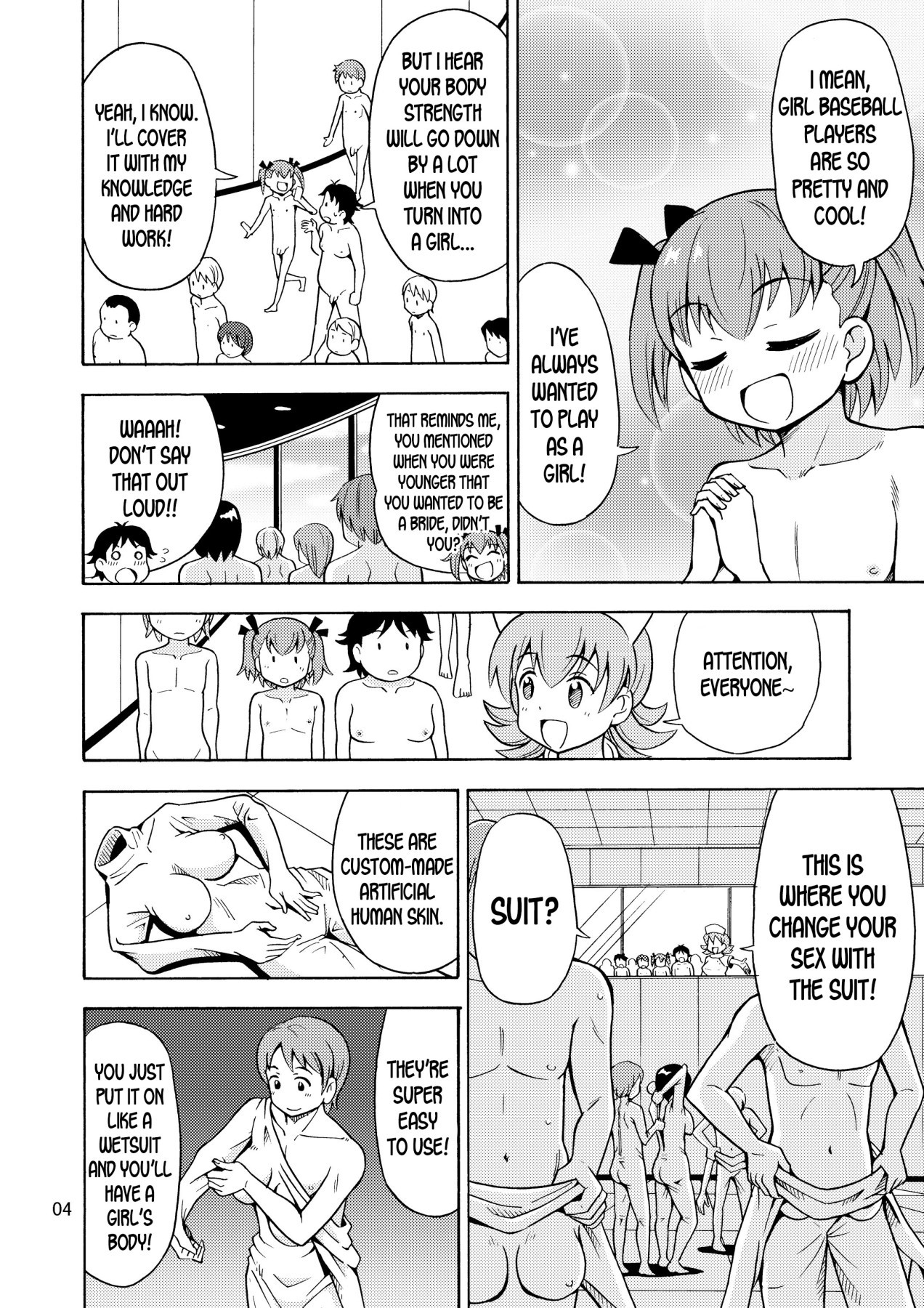 Hentai Manga Comic-We're Gonna Be Girls!-Read-5